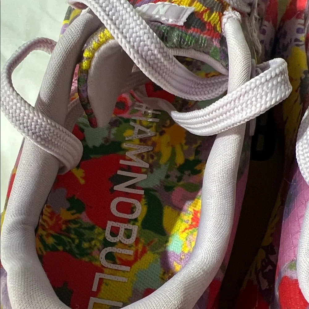 NOBULL WOMENS Floral Sneakers - Purple and Yellow size 7. - Picture 6 of 8